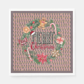 Servilleta De Papel Napkin de papel para navidades