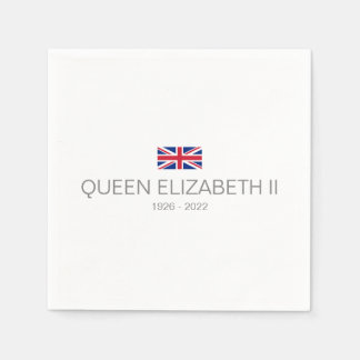 Servilleta De Papel Napkin de papel Reina Isabel II