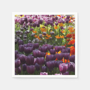 Servilleta De Papel Napkin de papel Tulips