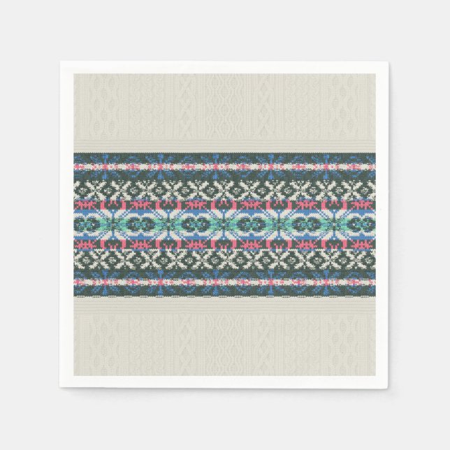 Servilleta De Papel Napkin de temporada de vacaciones (Anverso)