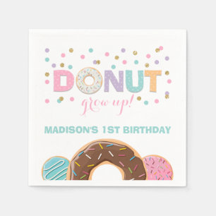Servilleta De Papel Napkin Donut Grove Up Fiesta