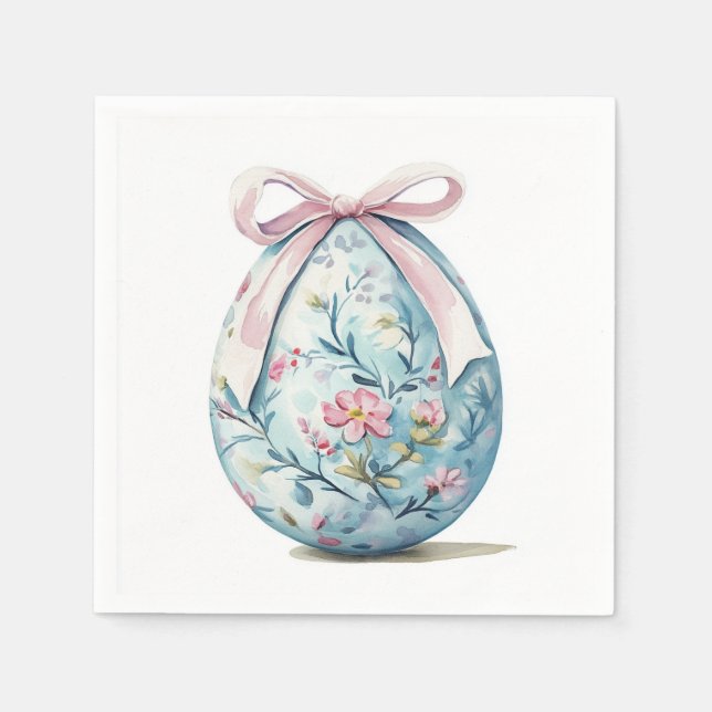 Servilleta De Papel Napkin feliz de papel de Pascua (Anverso)