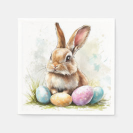 Servilleta De Papel Napkin feliz de papel de Pascua