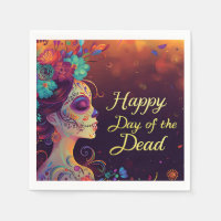 Napkin Feliz Día Del Papel Muerto
