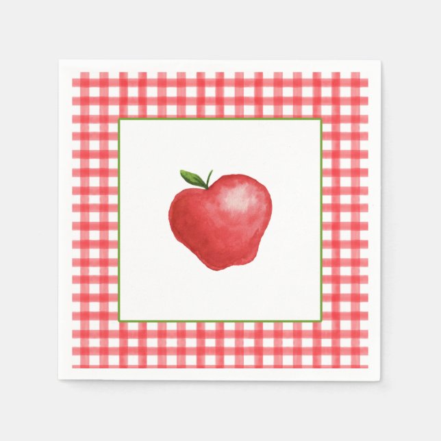 Servilleta De Papel Napkin Fiesta de Apple (Anverso)
