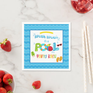 Servilleta De Papel Napkin Fiesta de billar - Boy WH
