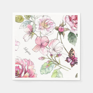 Servilleta De Papel Napkin floral