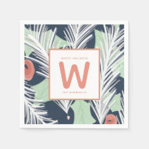 Napkin fresca de la fiesta de feriado del mod