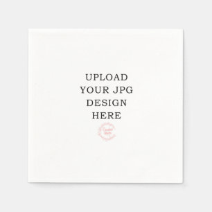 Servilleta De Papel Napkin impreso Carga tu propio diseño