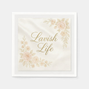 Servilleta De Papel Napkin Lavish Soft