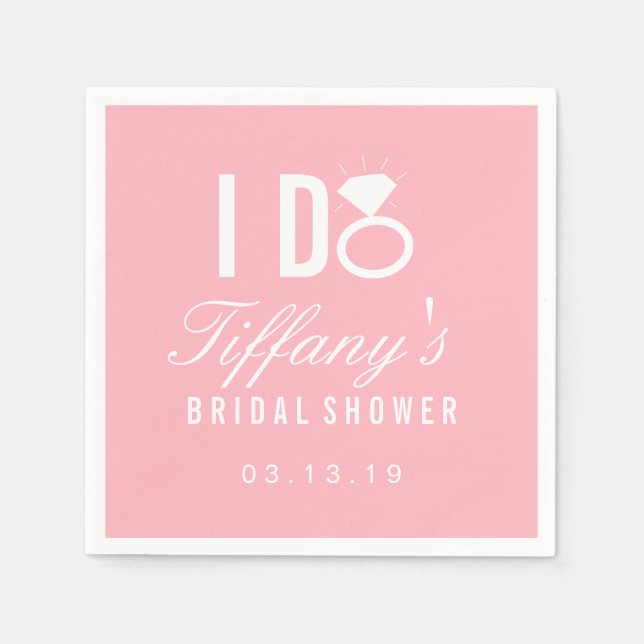 Servilleta De Papel Napkin - LO HAGO (Anverso)