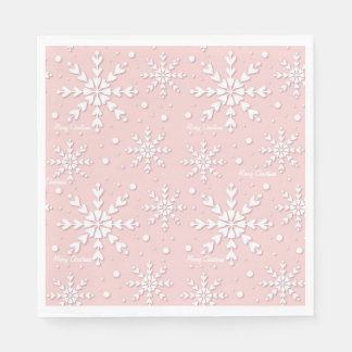 Servilleta De Papel Napkin, Navidades de copo de nieve