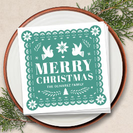 Servilleta De Papel Napkin Navidades mexicanos Papel Picado