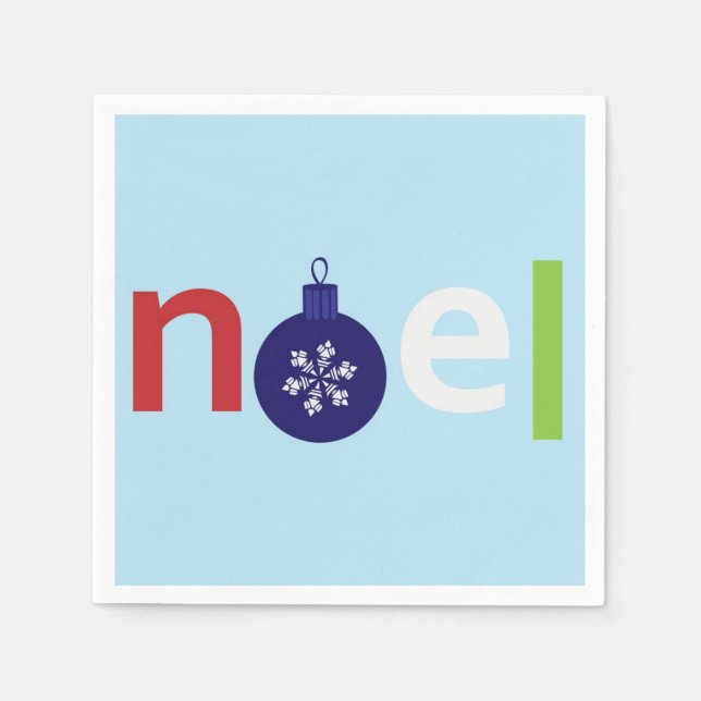 Servilleta De Papel Napkin Noel Paper (Anverso)