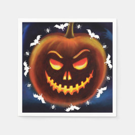 Servilleta De Papel Napkin para los Monstruos de la fiesta de Hallowee