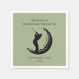 Servilleta De Papel Napkin personalizado | Fin de semana del Bacheler 