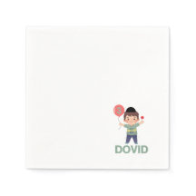 Napkin Upsherin personalizado
