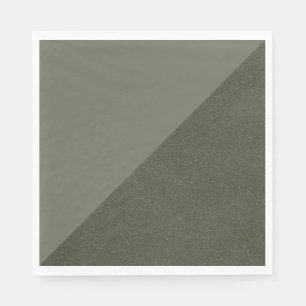 Servilleta De Papel Napkin verde diagonal dividido de mosquitos