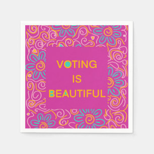 Servilleta De Papel Napkin votante