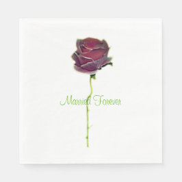 SERVILLETA DE PAPEL NAPKIN WEDDING DAY ESTILO ROMÁNTICO DE NAPKIN