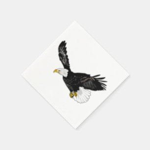 Servilleta De Papel Napkins American Bald Eagle