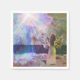 Servilleta De Papel Napkins Angel Gazing