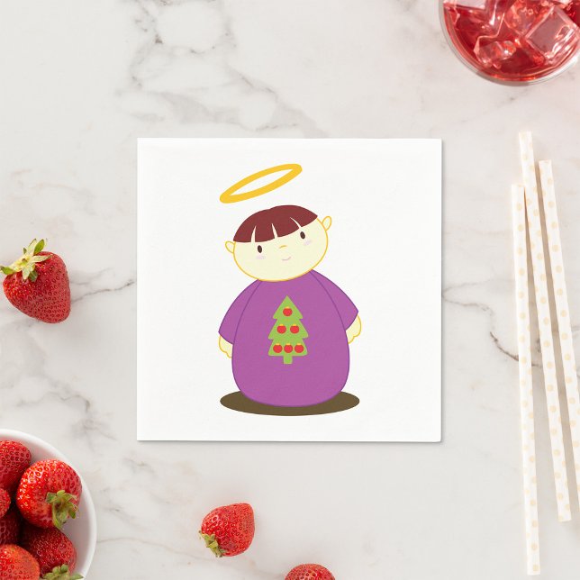 Servilleta De Papel Napkins Angel Paper navidades (Subido por el creador)