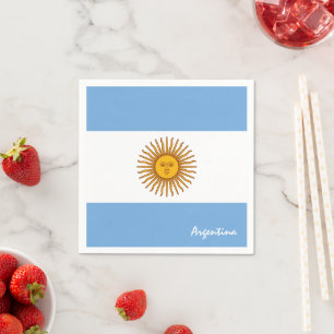 Servilleta De Papel Napkins argentino, fiesta de bandera argentino/hin