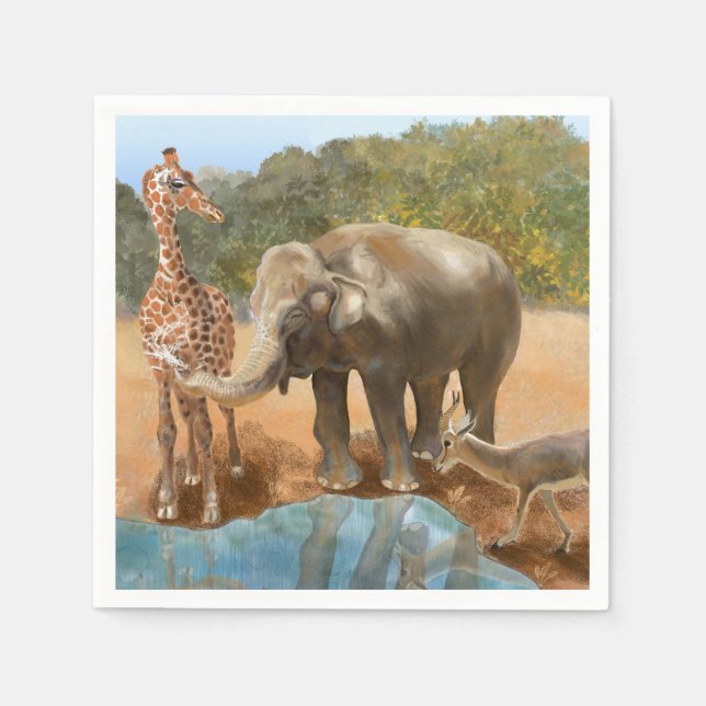 Servilleta De Papel Napkins - Arte por Debbie Davidsohn - Regalos (Anverso)