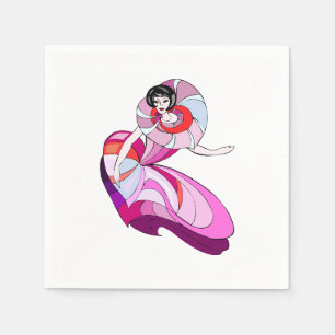 Servilleta De Papel Napkins Arty Colorful