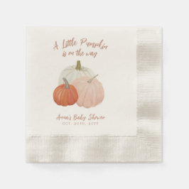 Servilleta De Papel Napkins Baby Shower Rubor Pink