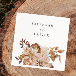 Servilleta De Papel Napkins Beige Fall