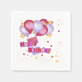 Servilleta De Papel Napkins Birthday