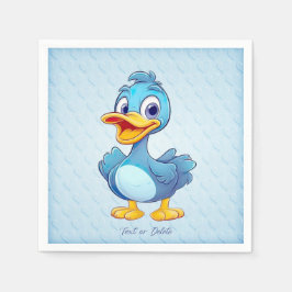 Servilleta De Papel Napkins Blue Duck