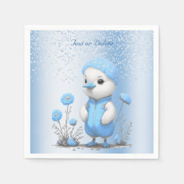 Servilleta De Papel Napkins Blue Duck