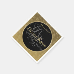 Servilleta De Papel Napkins boda Champagne
