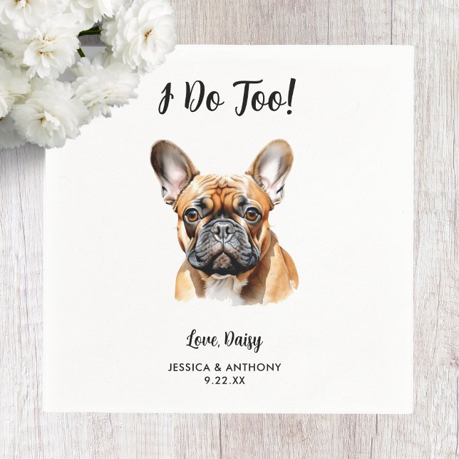 Servilleta De Papel Napkins Boda de perro (Subido por el creador)