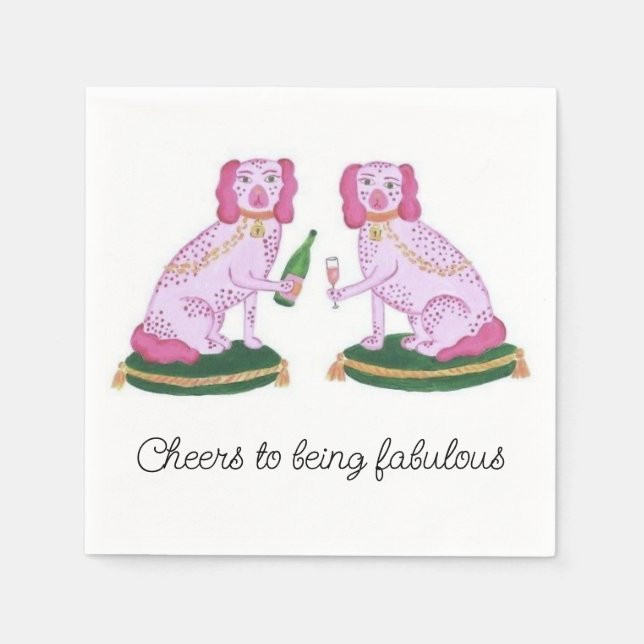 Servilleta De Papel Napkins Chinsinoir (Anverso)