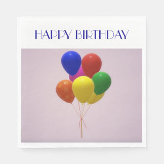 Servilleta De Papel Napkins con globos