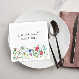 Servilleta De Papel Napkins de Boho Garden