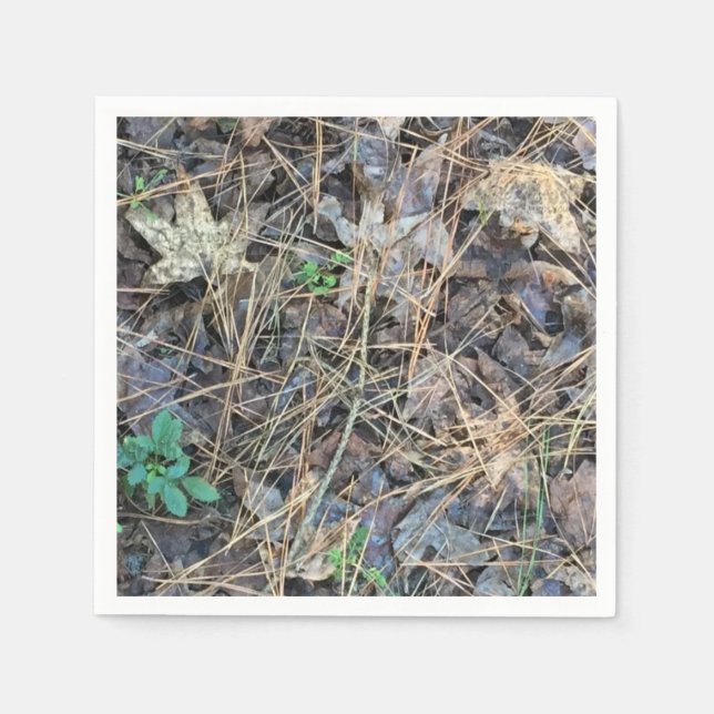 Servilleta De Papel Napkins de camo, camuflaje (Anverso)