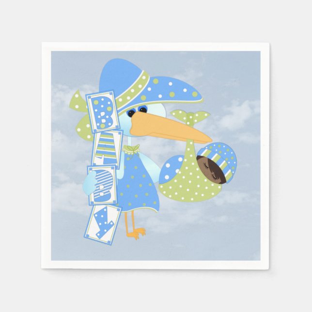 Servilleta De Papel Napkins de cócteles Baby2Standard (Anverso)