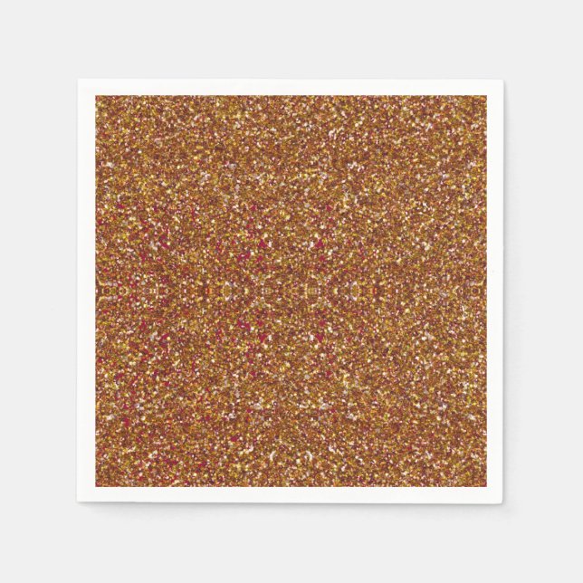 Servilleta De Papel NAPKINS DE Cranberry-Gold PAPER Bedazzled (Anverso)
