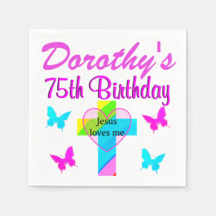 SERVILLETA DE PAPEL NAPKINS DE CUMPLEAÑOS PERSONALIZADOS DE NACIMIENTO