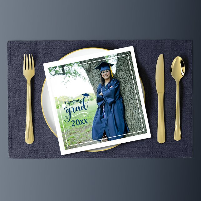 Servilleta De Papel Napkins de Grado de Graduación de Fotos de Felicit (Subido por el creador)