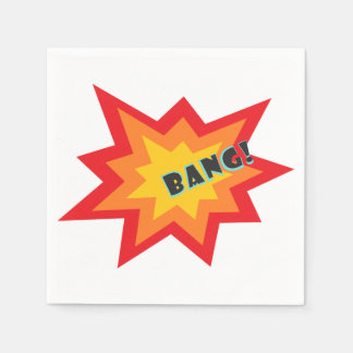Servilleta De Papel Napkins de historietas para Fiestas