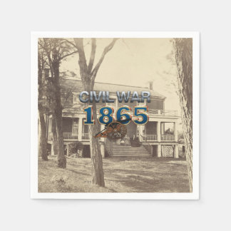 Servilleta De Papel Napkins de la guerra civil ABH 1865
