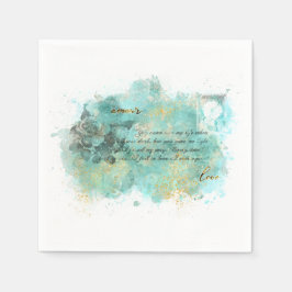 Servilleta De Papel Napkins de letras de amor antiguas