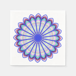 Servilleta De Papel Napkins De Mandala Prismática