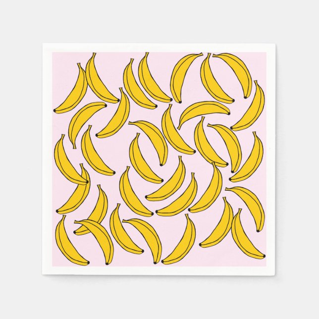 Servilleta De Papel Napkins de papel banano (Anverso)